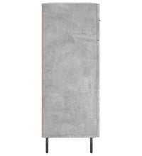 Sideboard Betongrau 69,5x34x90 cm Holzwerkstoff
