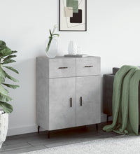 Sideboard Betongrau 69,5x34x90 cm Holzwerkstoff