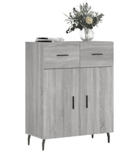 Sideboard Grau Sonoma 69,5x34x90 cm Holzwerkstoff