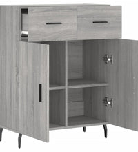 Sideboard Grau Sonoma 69,5x34x90 cm Holzwerkstoff