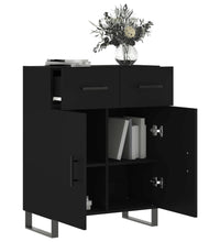 Sideboard Schwarz 69,5x34x90 cm Holzwerkstoff