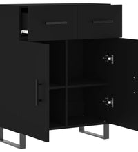 Sideboard Schwarz 69,5x34x90 cm Holzwerkstoff