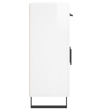Sideboard Hochglanz-Weiß 69,5x34x90 cm Holzwerkstoff