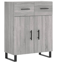 Sideboard Grau Sonoma 69,5x34x90 cm Holzwerkstoff