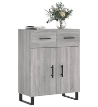 Sideboard Grau Sonoma 69,5x34x90 cm Holzwerkstoff