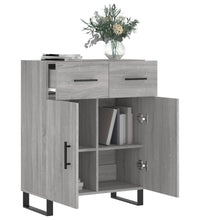 Sideboard Grau Sonoma 69,5x34x90 cm Holzwerkstoff