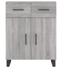 Sideboard Grau Sonoma 69,5x34x90 cm Holzwerkstoff