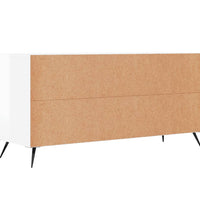 TV-Schrank Hochglanz-Weiß 102x36x50 cm Holzwerkstoff