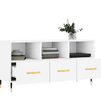 TV-Schrank Weiß 102x36x50 cm Holzwerkstoff