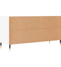 TV-Schrank Weiß 102x36x50 cm Holzwerkstoff