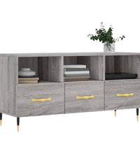 TV-Schrank Grau Sonoma 102x36x50 cm Holzwerkstoff