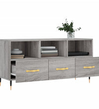 TV-Schrank Grau Sonoma 102x36x50 cm Holzwerkstoff