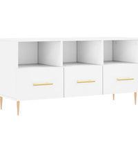 TV-Schrank Weiß 102x36x50 cm Holzwerkstoff