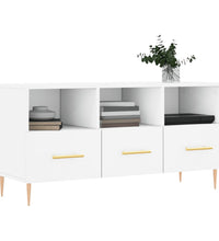 TV-Schrank Weiß 102x36x50 cm Holzwerkstoff