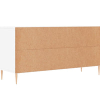 TV-Schrank Weiß 102x36x50 cm Holzwerkstoff