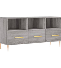 TV-Schrank Grau Sonoma 102x36x50 cm Holzwerkstoff