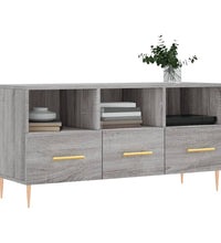 TV-Schrank Grau Sonoma 102x36x50 cm Holzwerkstoff