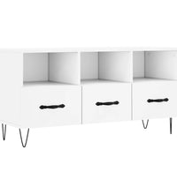 TV-Schrank Weiß 102x36x50 cm Holzwerkstoff