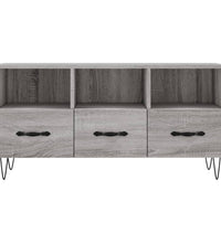 TV-Schrank Grau Sonoma 102x36x50 cm Holzwerkstoff