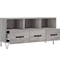 TV-Schrank Grau Sonoma 102x36x50 cm Holzwerkstoff