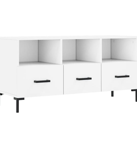 TV-Schrank Weiß 102x36x50 cm Holzwerkstoff