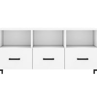 TV-Schrank Weiß 102x36x50 cm Holzwerkstoff