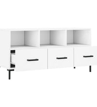 TV-Schrank Weiß 102x36x50 cm Holzwerkstoff