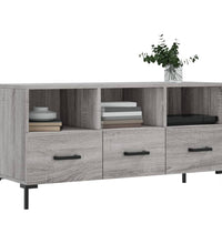 TV-Schrank Grau Sonoma 102x36x50 cm Holzwerkstoff