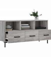 TV-Schrank Grau Sonoma 102x36x50 cm Holzwerkstoff