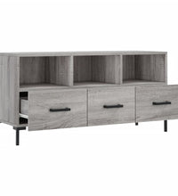 TV-Schrank Grau Sonoma 102x36x50 cm Holzwerkstoff