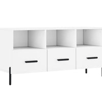 TV-Schrank Weiß 102x36x50 cm Holzwerkstoff