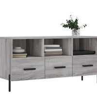 TV-Schrank Grau Sonoma 102x36x50 cm Holzwerkstoff