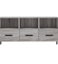 TV-Schrank Grau Sonoma 102x36x50 cm Holzwerkstoff