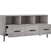 TV-Schrank Grau Sonoma 102x36x50 cm Holzwerkstoff