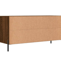 TV-Schrank Braun Eichen-Optik 102x36x50 cm Holzwerkstoff