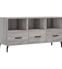 TV-Schrank Grau Sonoma 102x36x50 cm Holzwerkstoff