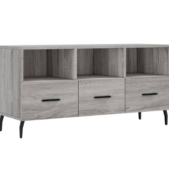 TV-Schrank Grau Sonoma 102x36x50 cm Holzwerkstoff