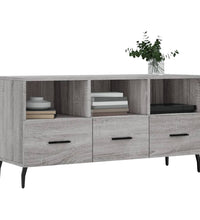 TV-Schrank Grau Sonoma 102x36x50 cm Holzwerkstoff