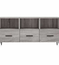 TV-Schrank Grau Sonoma 102x36x50 cm Holzwerkstoff