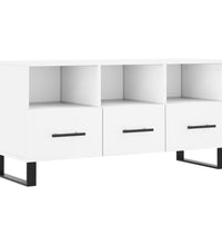 TV-Schrank Weiß 102x36x50 cm Holzwerkstoff