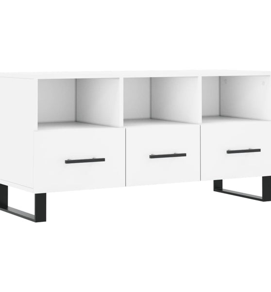 TV-Schrank Weiß 102x36x50 cm Holzwerkstoff