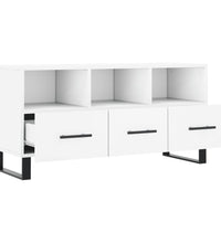 TV-Schrank Weiß 102x36x50 cm Holzwerkstoff