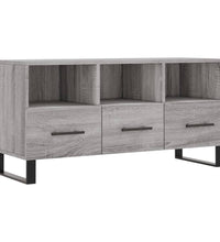 TV-Schrank Grau Sonoma 102x36x50 cm Holzwerkstoff