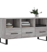 TV-Schrank Grau Sonoma 102x36x50 cm Holzwerkstoff