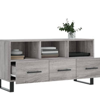 TV-Schrank Grau Sonoma 102x36x50 cm Holzwerkstoff