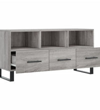 TV-Schrank Grau Sonoma 102x36x50 cm Holzwerkstoff