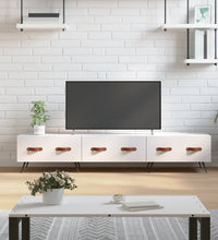 TV-Schrank Hochglanz-Weiß 150x36x30 cm Holzwerkstoff
