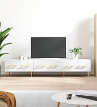 TV-Schrank Weiß 150x36x30 cm Holzwerkstoff