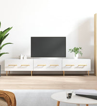 TV-Schrank Hochglanz-Weiß 150x36x30 cm Holzwerkstoff