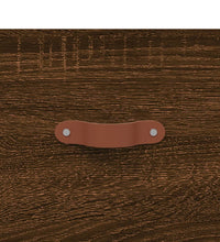 Wand-Nachttisch Braun Eichen-Optik 35x35x20 cm